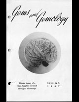Gems & Gemology, Spring 1947, Vol. 5, No. 9