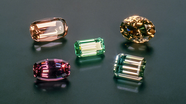 Tourmalines from Maine, US