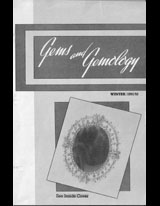 Gems & Gemology, Winter 1951, Vol. 7, No. 4