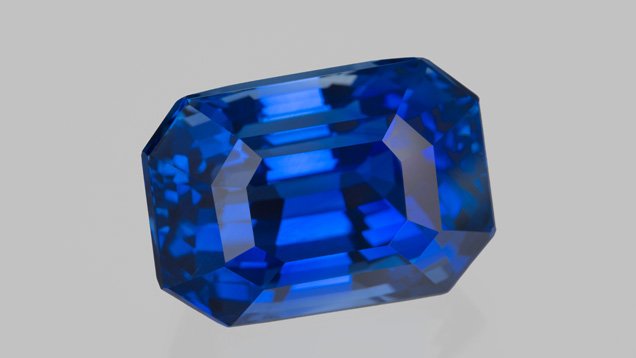 33.16 ct blue sapphire