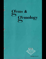 Gems & Gemology, Winter 1976, Vol. 15, No. 8