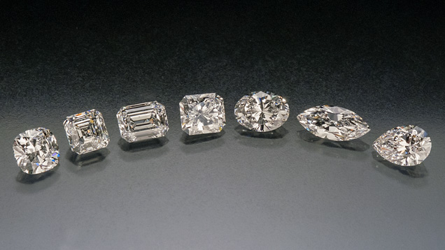 Various Diamond Shapes