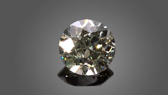 Old European cut diamond.