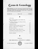 Gems & Gemology, Fall 1939, Vol. 3, No. 7