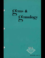 Gems & Gemology, Winter 1969, Vol. 13, No. 4
