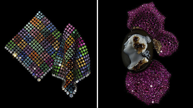 JAR 蝶のブローチ