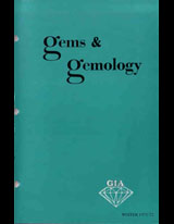 Gems & Gemology, Winter 1971, Vol. 13, No. 12