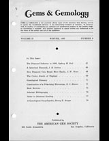 Gems & Gemology, Spring 1937, Vol. 2, No. 5