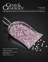 Gems & Gemology, Summer 2017, Vol. 53, No. 2 Gems & Gemology, Summer 2017, Vol. 53, No. 2