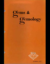 Gems & Gemology, Summer 1972, Vol. 14, No. 2