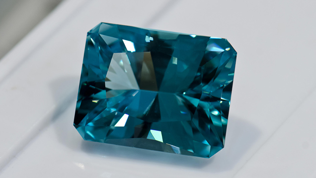 Faceted Aquamarine