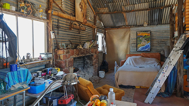 オパール鉱山労働者の家