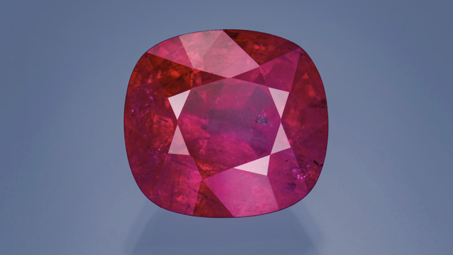 17.14 ct Tajik ruby