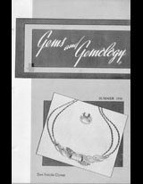 Gems & Gemology, Summer 1956, Vol. 8, No. 10