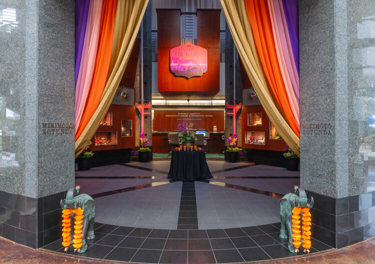 Temples & Treasures Exhibit