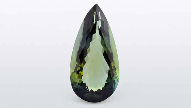 A green-blue specimen was identified as Maxixe-type beryl.