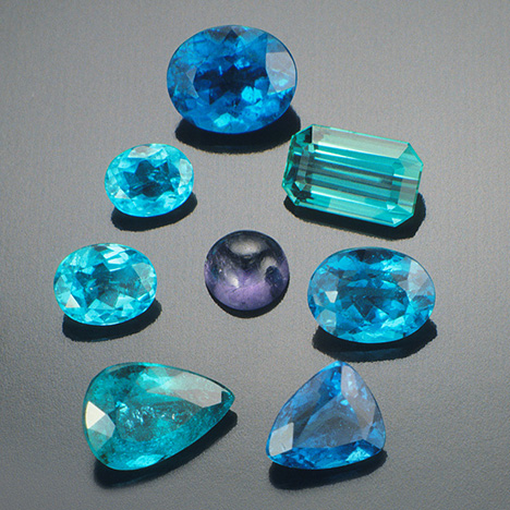 Copper-bearing tourmalines from Brazil