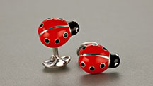 Ladybug Cufflinks