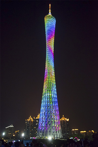Tower in Guangzhou, China