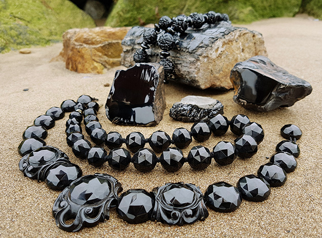 Victorian Whitby jet