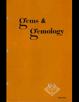 Gems & Gemology, Fall 1976, Vol. 15, No. 7