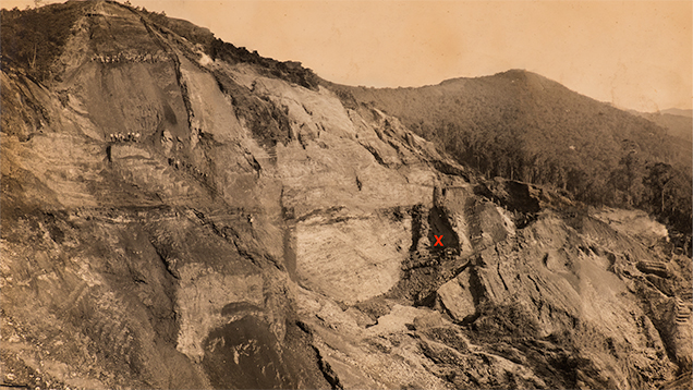 The main working at Chivor in 1930