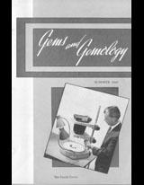 Gems & Gemology, Summer 1960, Vol. 10, No. 2