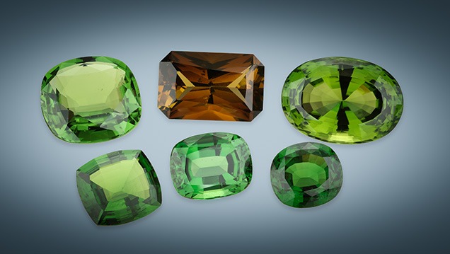 Uvite tourmaline, classified by LA-ICP-MS.