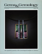 Gems & Gemology, Spring 1985, Vol. 21, No. 1