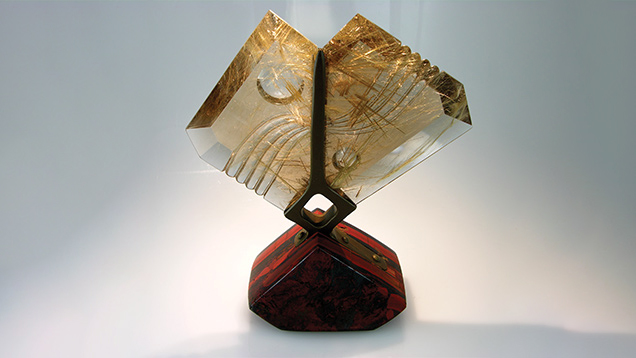 Dyberのルチルクォーツ