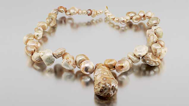 Drilled natural pearls examined in this study.