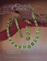 Gems & Gemology, Fall 2004, Volume 40, No. 3