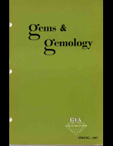 Gems & Gemology, Spring 1967, Vol. 12, No. 5