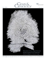 Gems & Gemology, Fall 2024, Vol. 60, No. 3