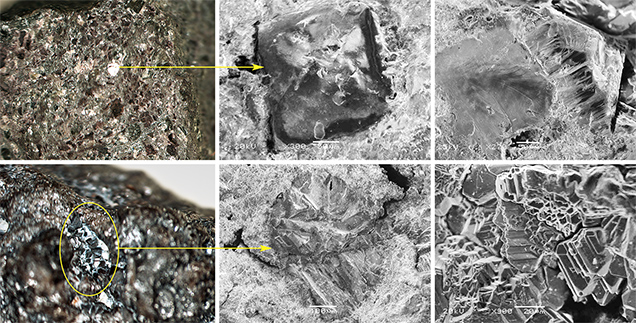 Phenocrystic diamond cubes and twinned diamond clusters in carbonado