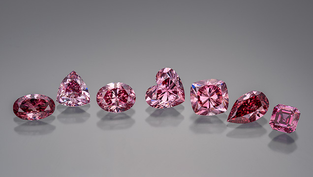 Diamonds from 2016 Argyle Pink Tender