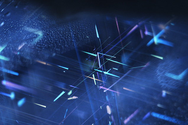 Iridescent arrowhead silk