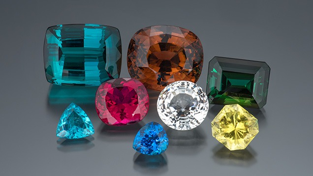 Elbaite tourmalines, determined by LA-ICP-MS.