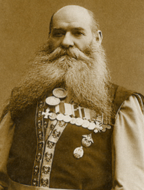 A.A. Kudinov in everyday dress