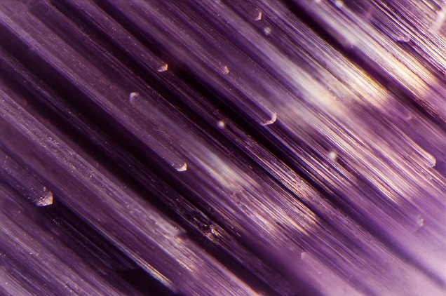 A selection of photomicrographs of natural spinel.