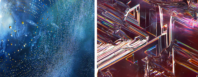 Fingerprints, negative crystals, and triangular growth terraces in Muling sapphire.