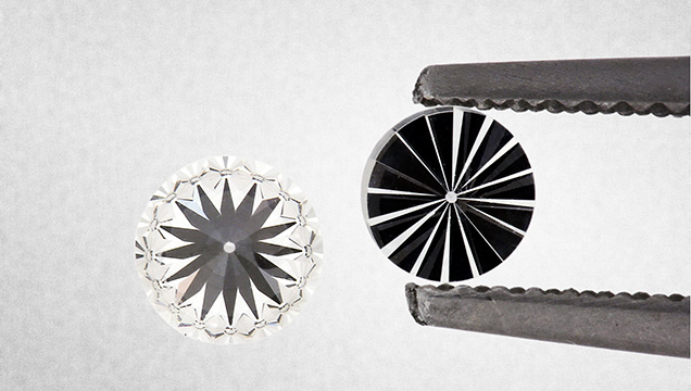 Laboratory-grown diamond anvils