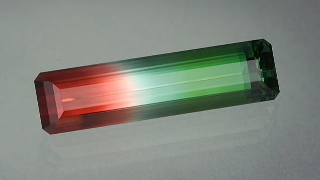 11.21 克拉双色碧玺