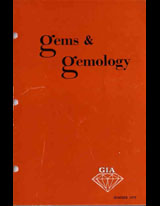 Gems & Gemology, Summer 1975, Vol. 15, No. 2