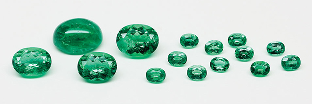 Polished Emeralds