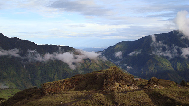 Plains visible from the Chivor mine