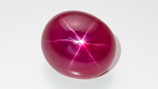 Star ruby cut by David Nassi.