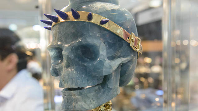 Aquamarine Carving