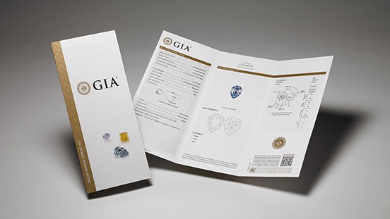 COLORED DIAMOND GRADING REPORT