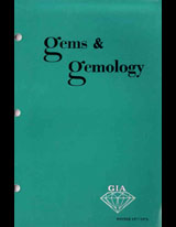 Gems & Gemology, Winter 1977, Vol. 15, No. 12